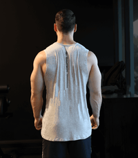 Bamboo Aerotech Tank - Training Div. Heather Grey Bamtech
