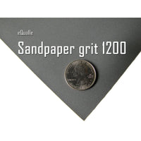 1200 Grit Sandpaper Sheets – 50 Pack, 9x11 in, Wet or Dry Use eQualle Sandpaper