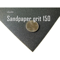 150 Grit Sandpaper Sheets – 10 Pack, 9x11 in, Wet or Dry Use eQualle Sandpaper