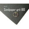 180 Grit Sandpaper Sheets – 100 Pack, 9x11 in, Wet or Dry Use eQualle Sandpaper