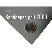 2000 Grit Sandpaper Sheets – 25 Pack, 9x11 in, Wet or Dry Use eQualle Sandpaper