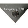 500 Grit Sandpaper Sheets – 25 Pack, 9x11 in, Wet or Dry Use eQualle Sandpaper