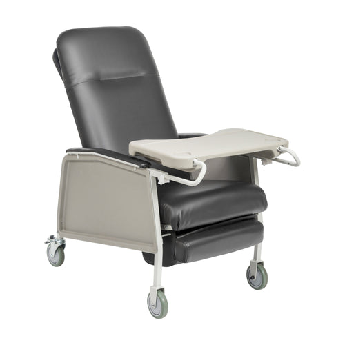 3 Position Heavy Duty Bariatric Geri Chair Recliner, Charcoal RIO Medical Supplies