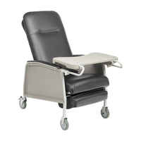 3 Position Geri Chair Recliner, Charcoal RIO Medical Supplies