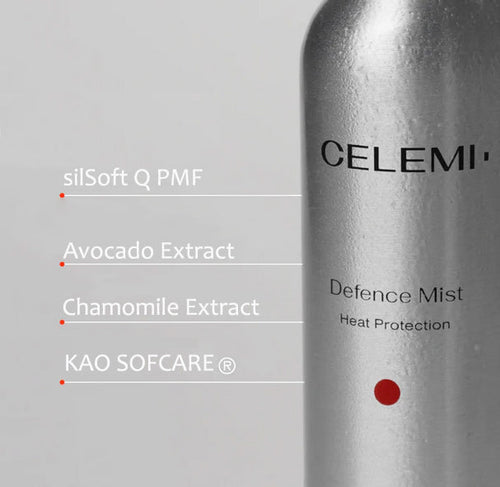 Protective heat spray Defense Mist Celemi Cosmetics LLC