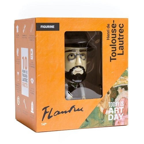 Henri de Toulouse-Lautrec Action Figure Doll - Today is Art Day ToyShnip