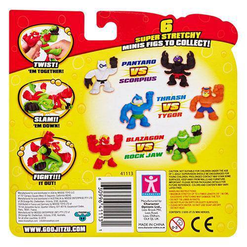 ToyShnip Heroes of Goo Jit Zu Minis 2 pack Action Figure - Select Figure(s)