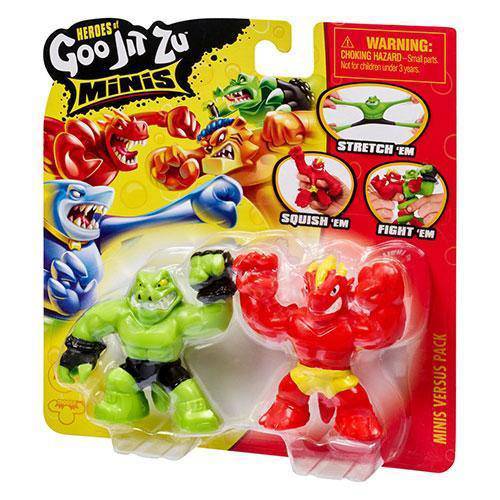 ToyShnip Heroes of Goo Jit Zu Minis 2 pack Action Figure - Select Figure(s)