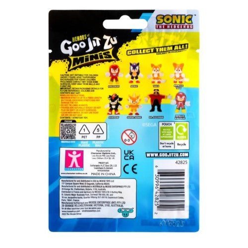 ToyShnip Heroes of Goo Jit Zu Minis 2.5 inches Sonic the Hedgehog - Select