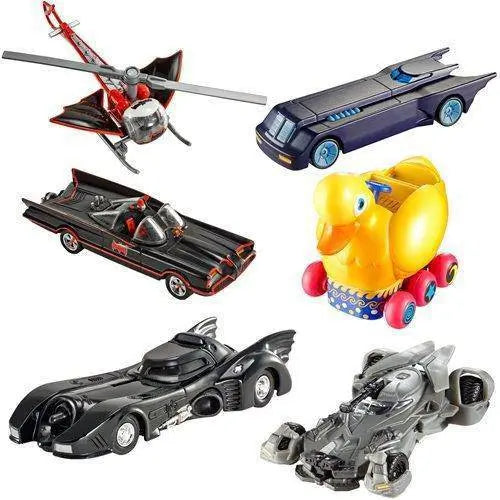 ToyShnip Hot Wheels Batman 1:50 Scale Vehicle - Select Figure(s)