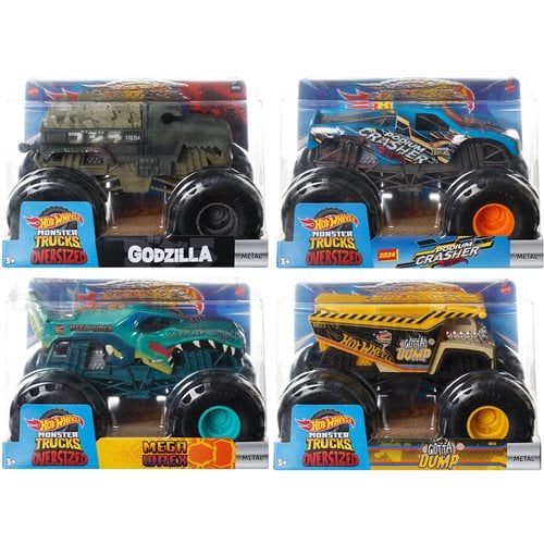 ToyShnip Hot Wheels Monster Trucks 1:24 Scale Vehicle 2024 - Select Vehicle(s)