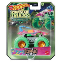 ToyShnip Hot Wheels Monster Trucks Glow-in-the-Dark 1:64 Scale Vehicle 2024 -