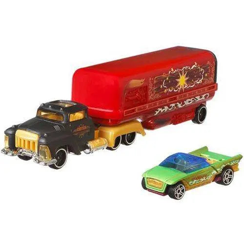 ToyShnip Hot Wheels Super Hauling Rig and Car - Select Figure(s)