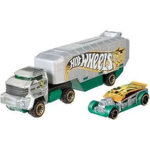 ToyShnip Hot Wheels Super Hauling Rig and Car - Select Figure(s)