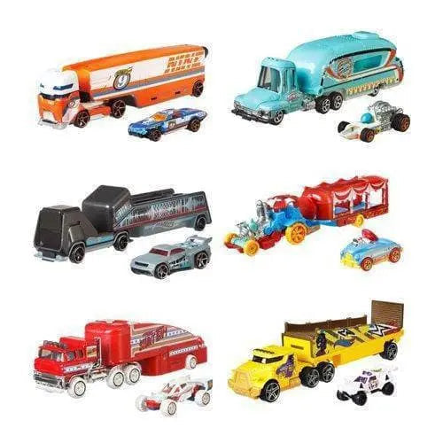 ToyShnip Hot Wheels Super Hauling Rig and Car - Select Figure(s)