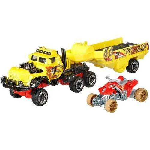 ToyShnip Hot Wheels Super Hauling Rig and Car - Select Figure(s)