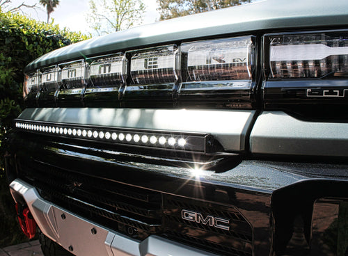 2022+ GMC Hummer EV Bumper 40in Light Bar - Slim M&R Automotive