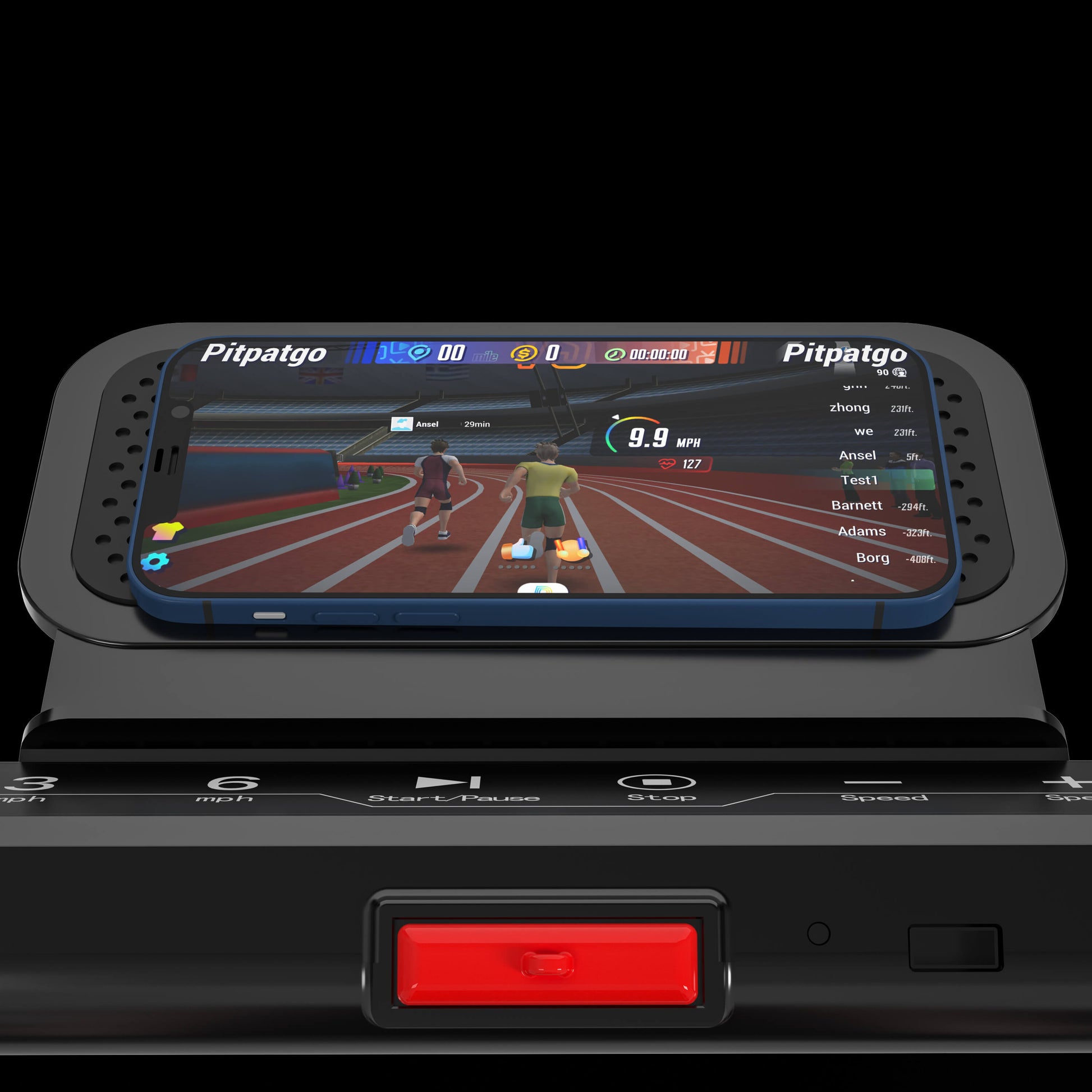 DeerRun® DeerRun A5 Pro Smart 2 in 1 Folding Treadmill Silver