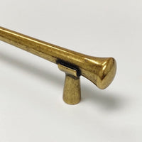 Hourglass "Tuscany" Drawer Pulls and Knobs in Antique Brass Euro • Knobs