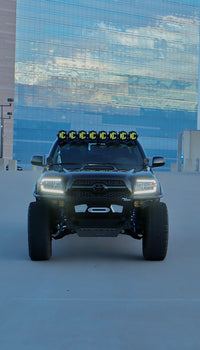 AlphaRex 05-11 Toyota Tacoma LUXX-Series LED Crystal Headlights Black OffRoadUSA.com