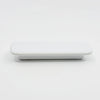 Glossy White "Tabula" Cabinet Knob and Drawer Pull Euro • Knobs