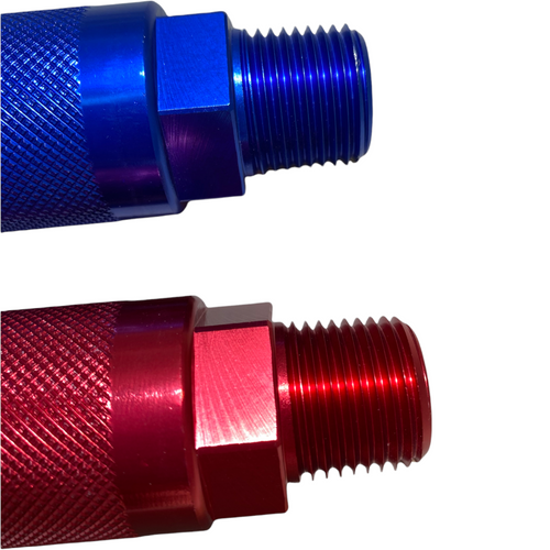 Anodized Aluminum Gladhand Grips Set (Pair) | GABR RatchetStrap.Com