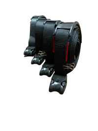 10 Ft Black ACW Buckle Spa Hot Tub Cover Adjustable Wind Straps | 2 COMPLETE KITS RatchetStrap.Com