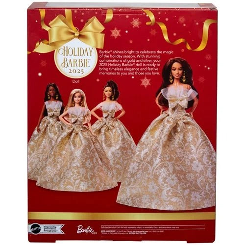 Barbie Holiday Doll 2025  - Select Figure(s) ToyShnip