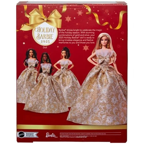 Barbie Holiday Doll 2025  - Select Figure(s) ToyShnip