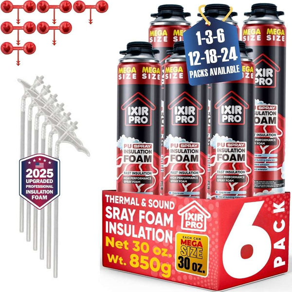 Spray Foam Insulation Can (30 oz. / 850 g)