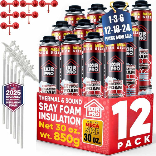 Spray Foam Insulation Can (30 oz. / 850 g)