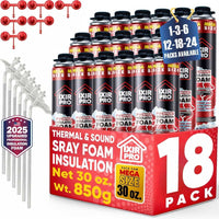 Spray Foam Insulation Can (30 oz. / 850 g)