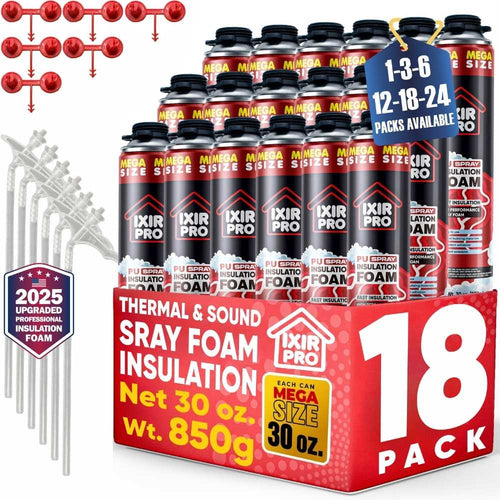 Spray Foam Insulation Can (30 oz. / 850 g)