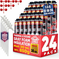 Spray Foam Insulation Can (30 oz. / 850 g)