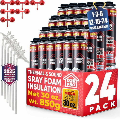 Spray Foam Insulation Can (30 oz. / 850 g)
