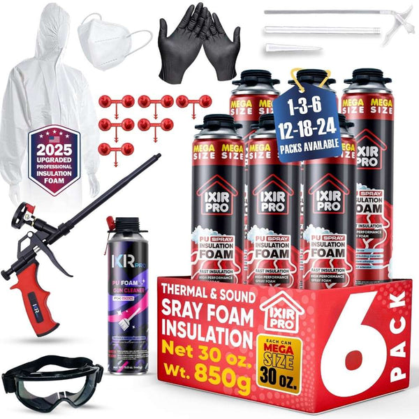 Spray Foam Insulation Kit (30 oz./850gr)