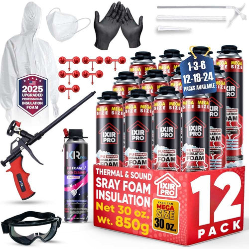 Spray Foam Insulation Kit (30 oz./850gr)