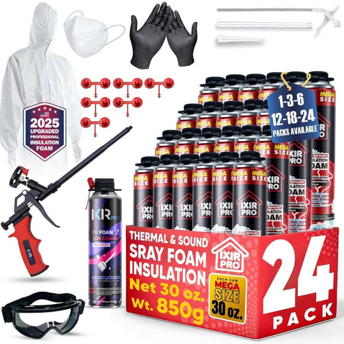 Spray Foam Insulation Kit (30 oz./850gr)