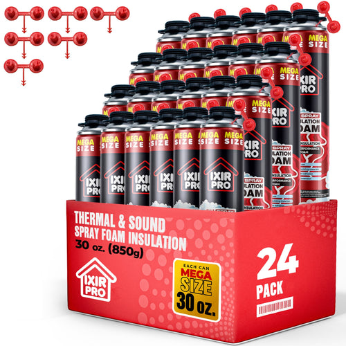 Spray Foam Insulation Can (30 oz. / 850 g) ixirpro