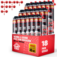 Spray Foam Insulation Can (30 oz. / 850 g) ixirpro