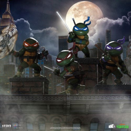 ToyShnip Iron Studios SDCC 2023 Teenage Mutant Ninja Turtles MiniCo. Vinyl