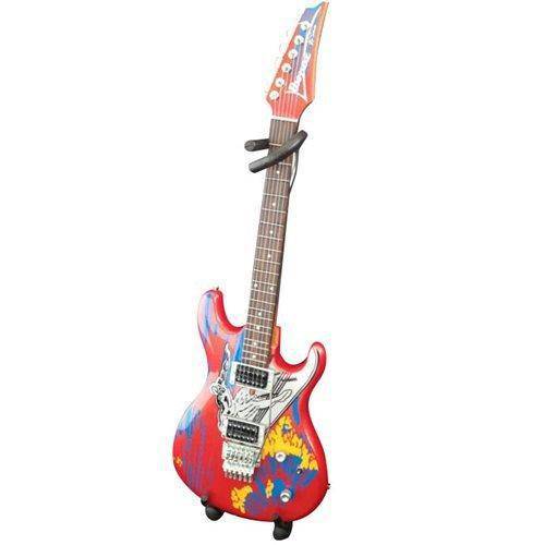 Joe Satriani Silver Surfer Miniature Guitar Replica ToyShnip