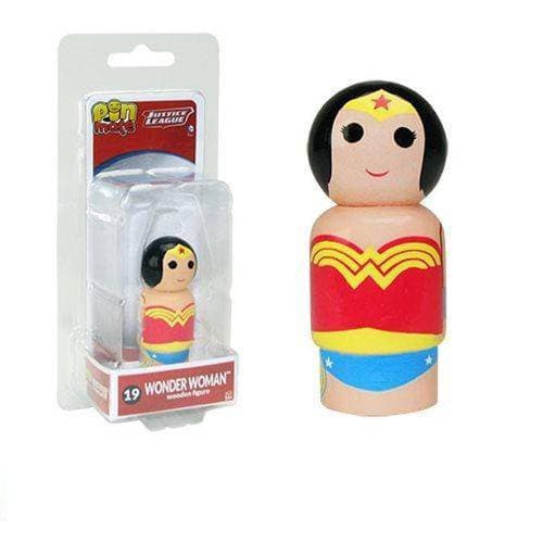 ToyShnip Justice League Wonder Woman Pin Mate Wooden Figure