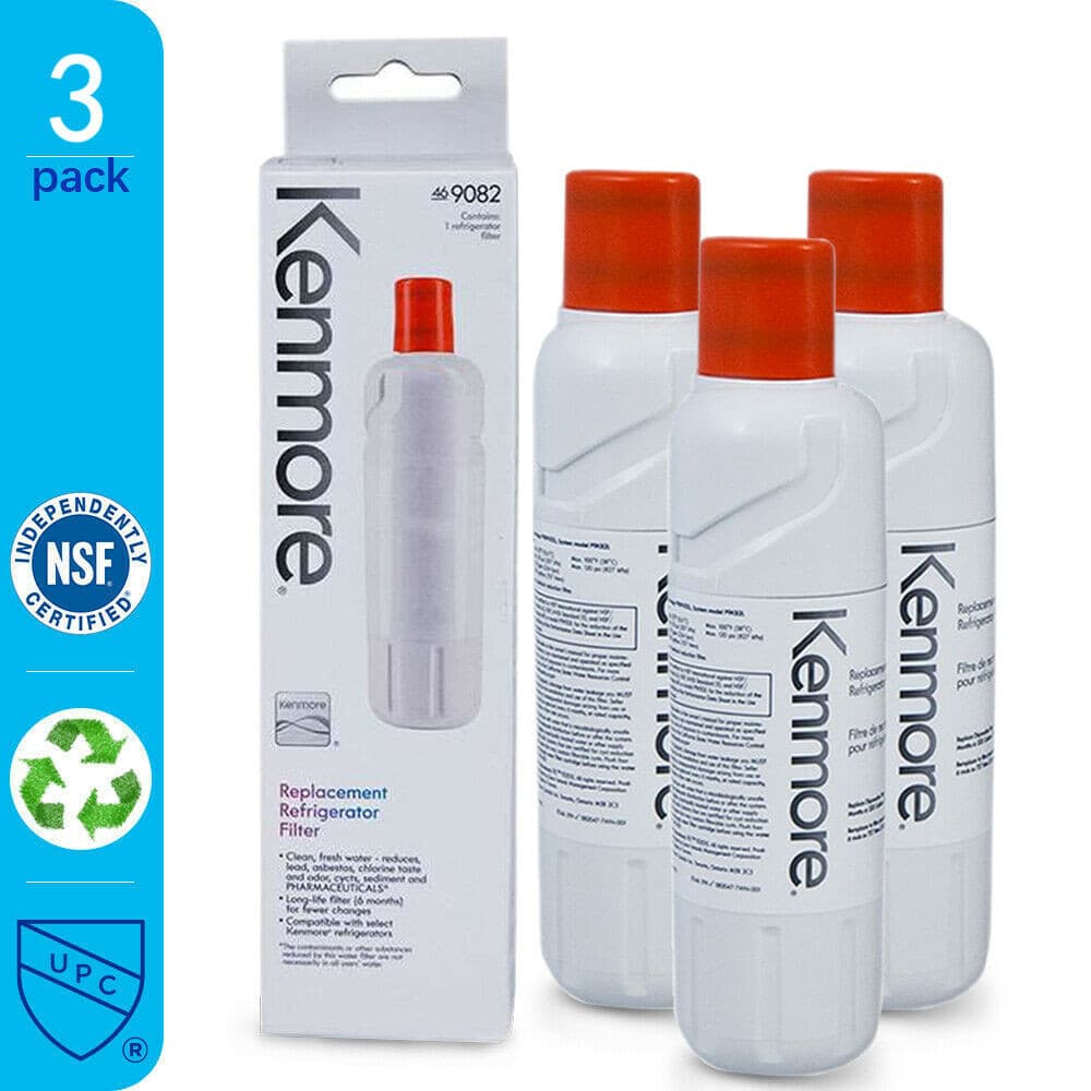 FILTERLO Kenmore 9082 Replacement Refrigerator Ice & Water Filter