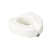 Premium Plastic Raised Toilet Seat with Lock, Elongated RIO Medical Supplies