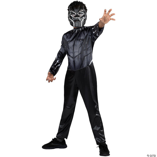 Kids Value Marvel Black Panther Costume-Large 12-14