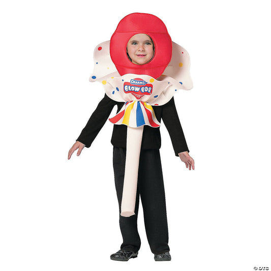 Kids Charms Blow Pop Cherry Costume - Small