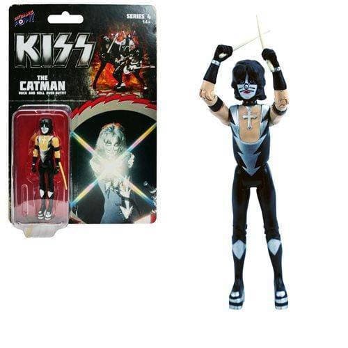 KISS Rock and Roll Over 3 3/4" Action Figure Series 4 - The Catman ToyShnip