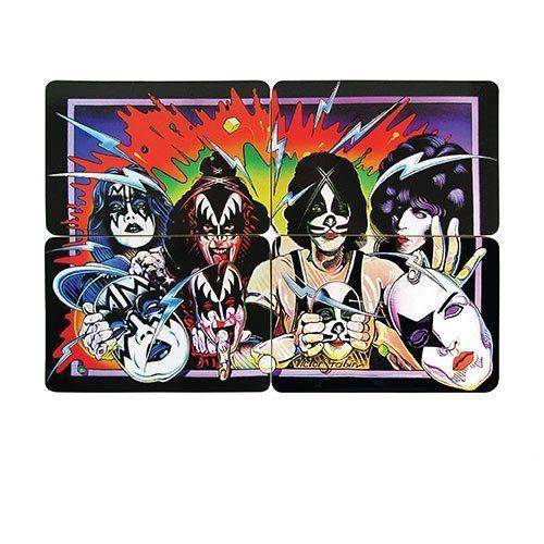 ToyShnip ToyShnip KISS Unmasked Coaster Set of 4