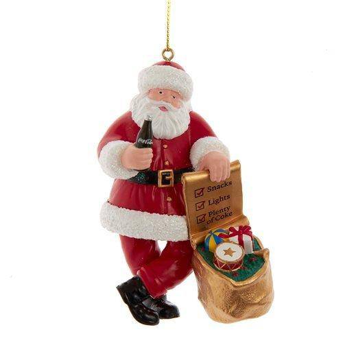 ToyShnip Kurt Adler - Coca Cola Ornament - Choose your Style